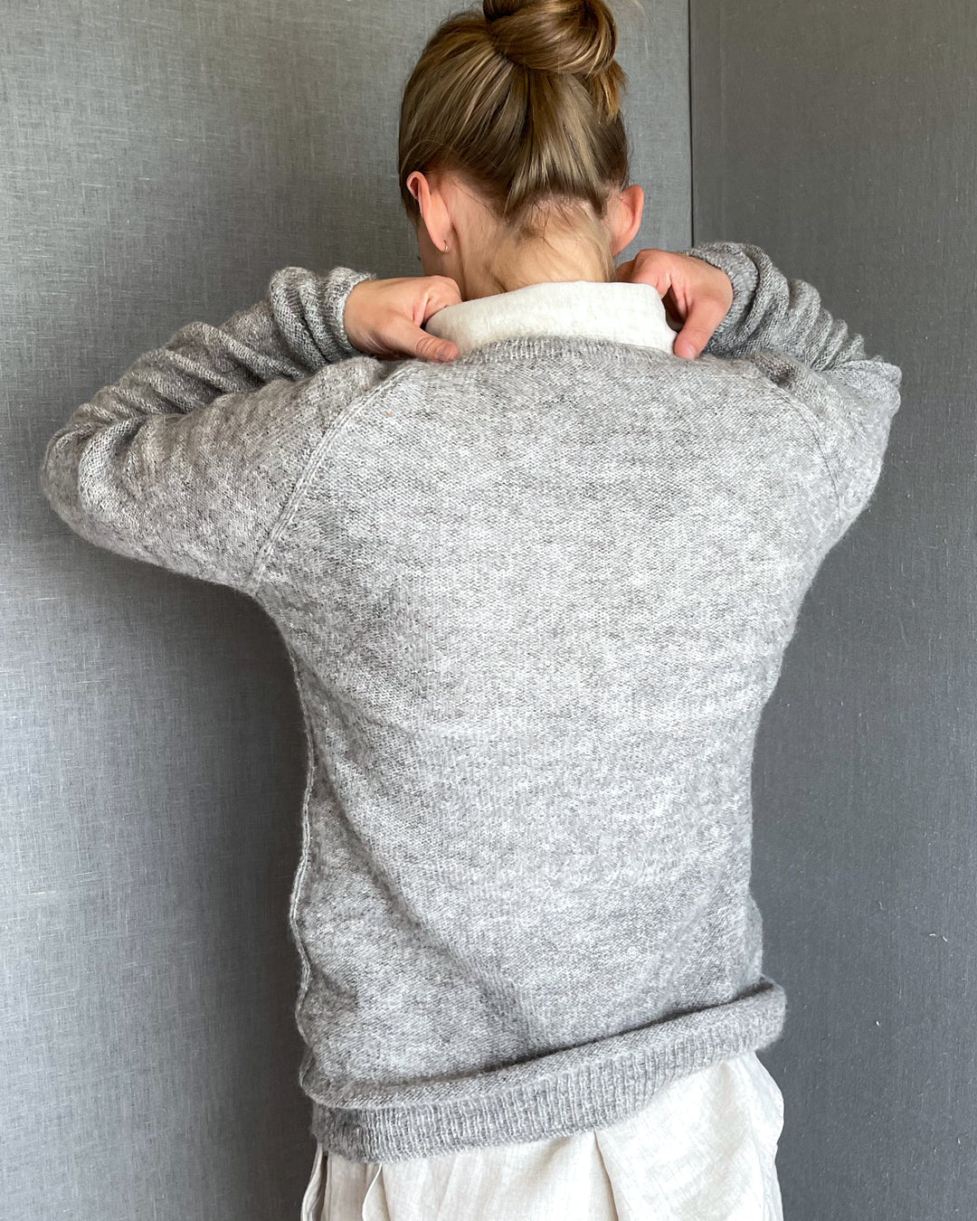BOYFRIEND SWEATER - LAMB YARN