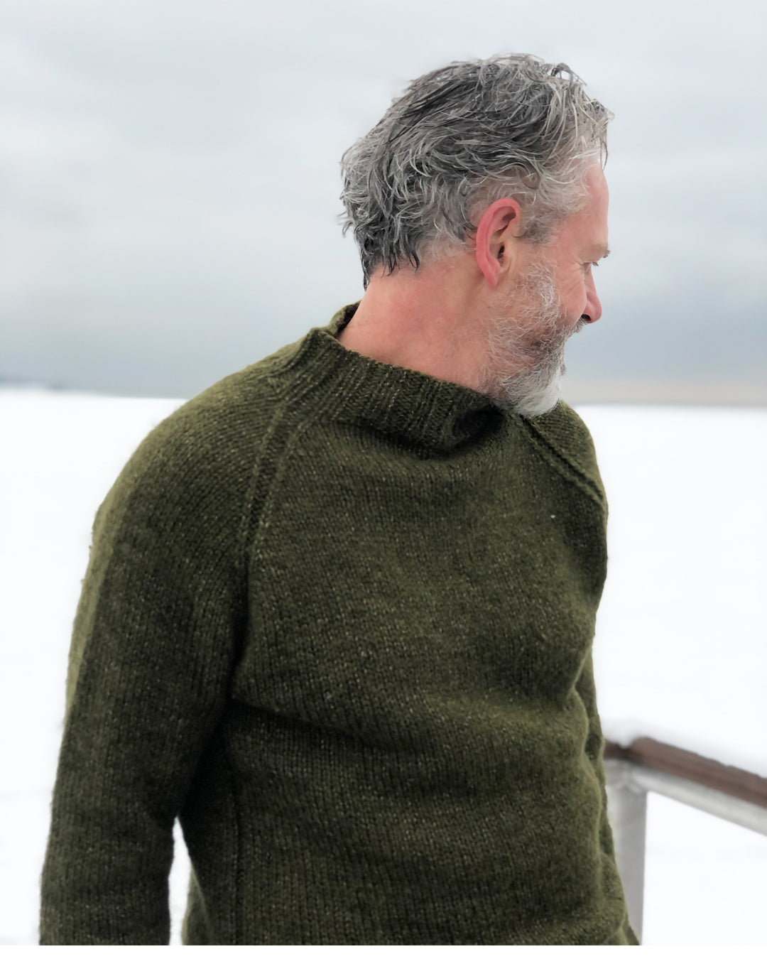 BOYFRIEND SWEATER – L YARN